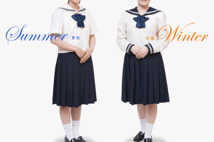 かわいいせいふく高校ランキング5位：博多女子高校の制服